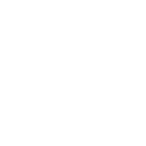 Open book with cross icon - white